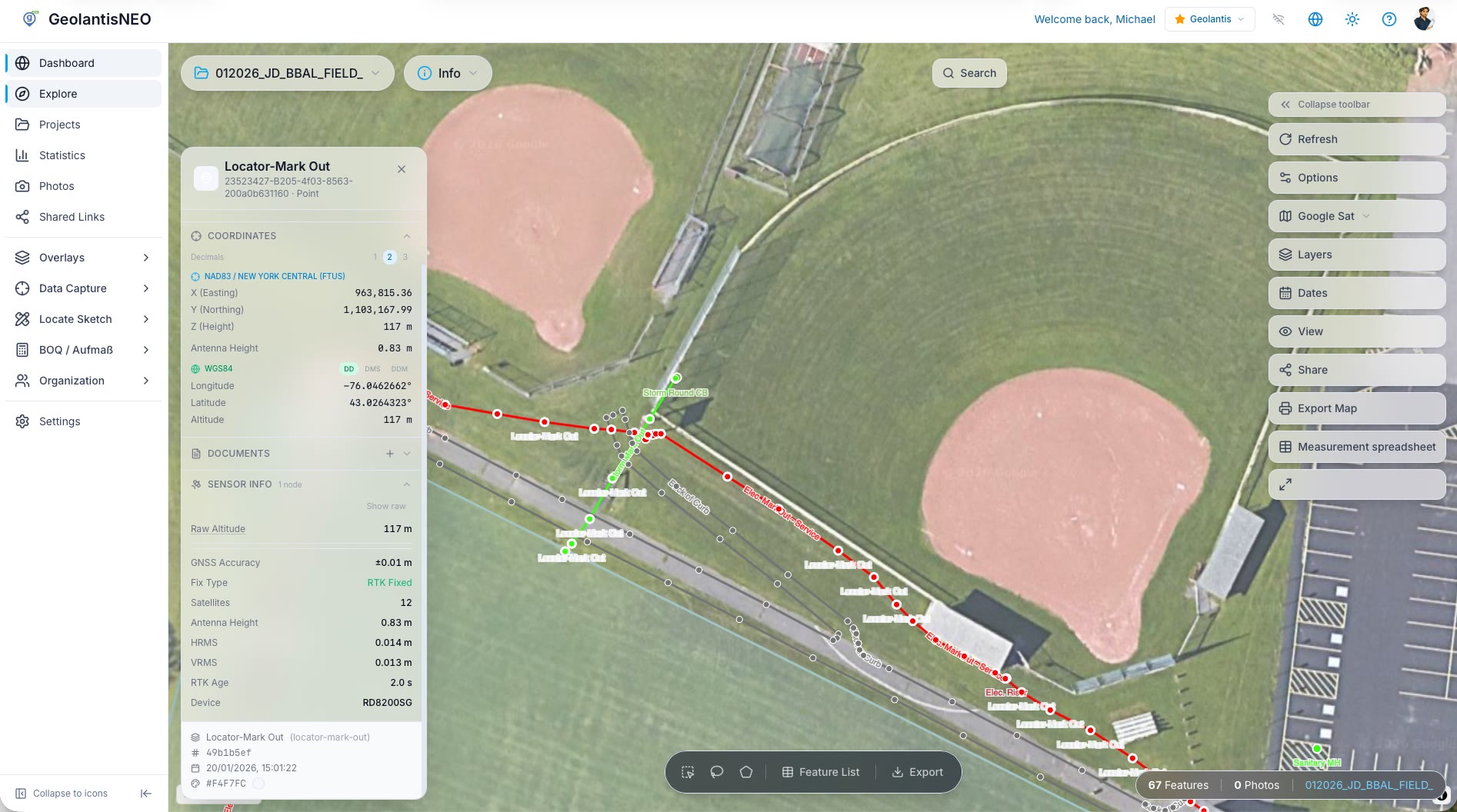 Field-to-office sync